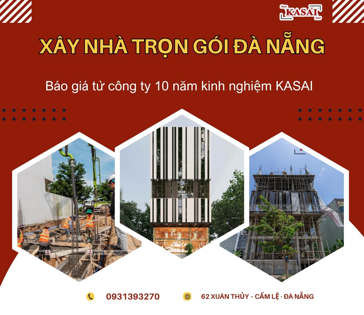 Báo giá xây nhà trọn gói Đà Nẵng