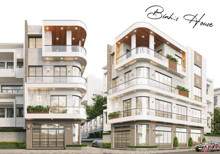 Mẫu nhà 4 tầng đẹp