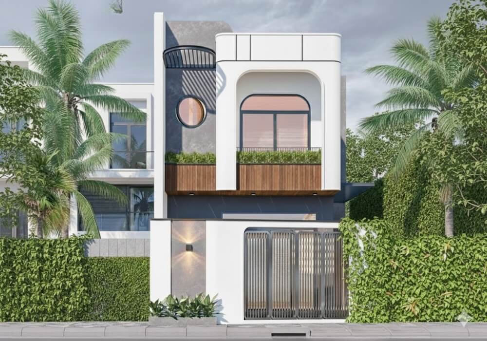Nhà 2 tầng 3 phòng ngủ 6×15 hiện đại cuốn hút giữa phố