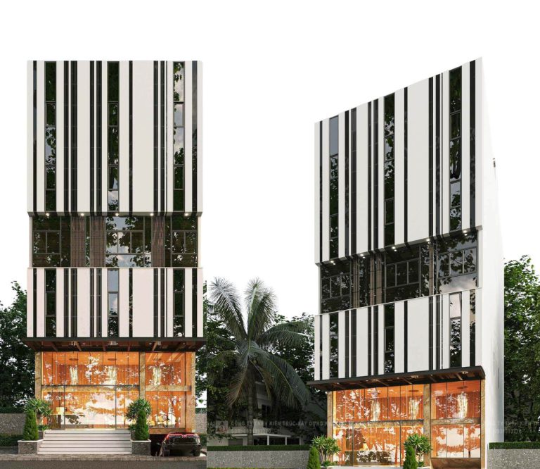 Thiết kế căn hộ cho thuê 7 tầng KASAI