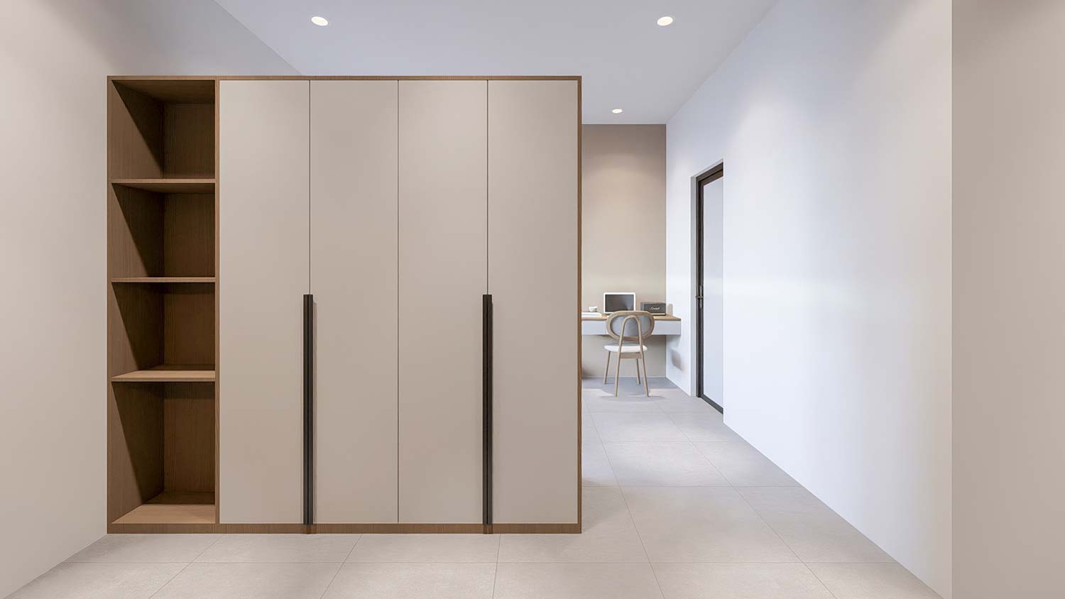 Căn hộ mẫu thiết kế căn hộ dịch vụ 5x20m