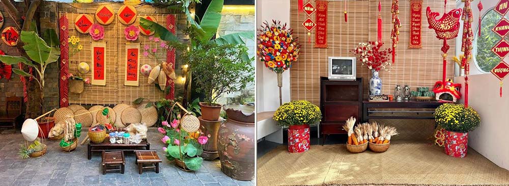 Concept chụp ảnh tết tại nhà