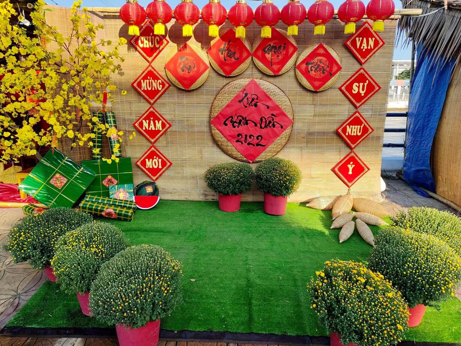 Concept chụp ảnh tết tại nhà