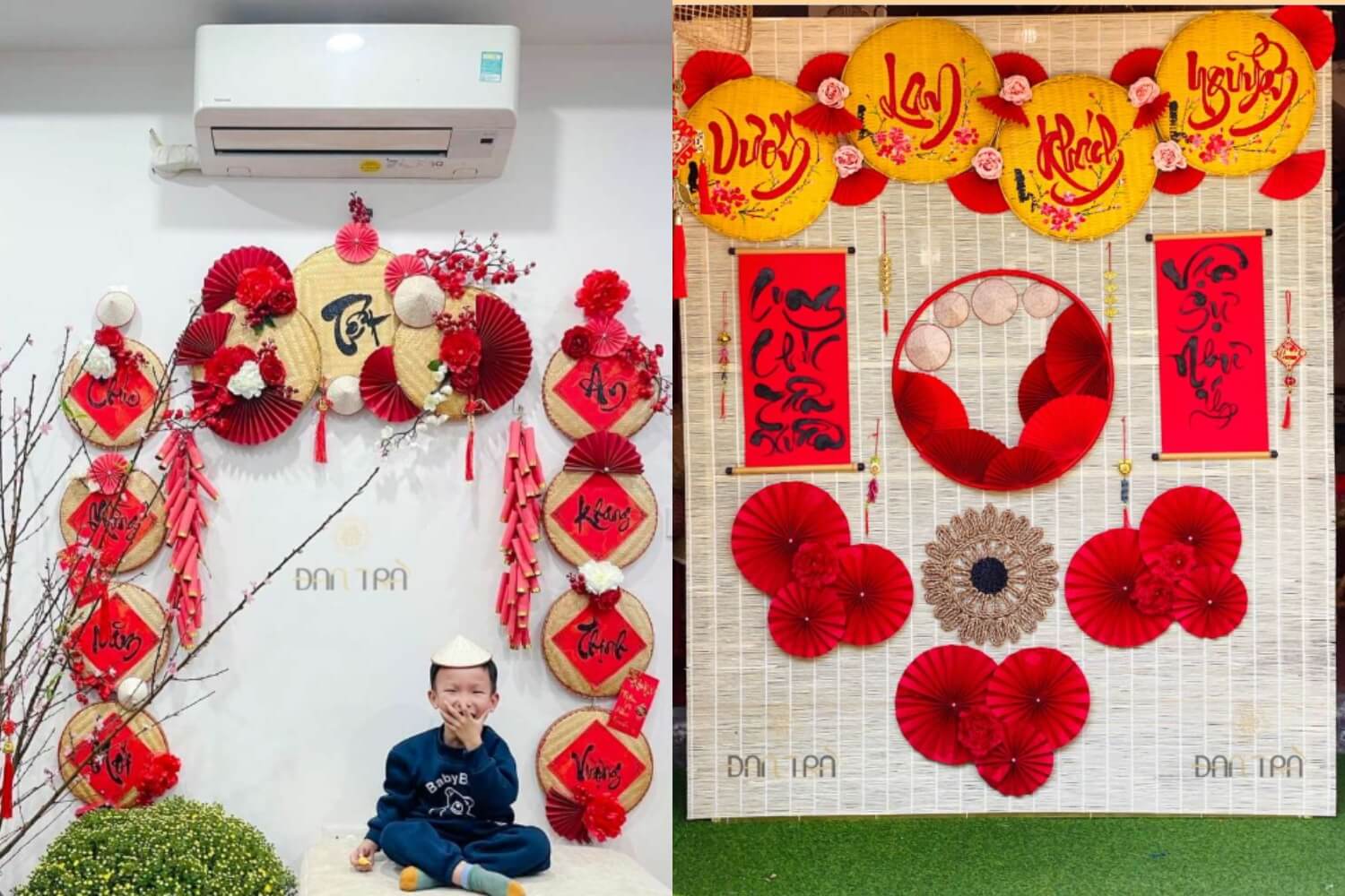 Concept chụp ảnh tết tại nhà