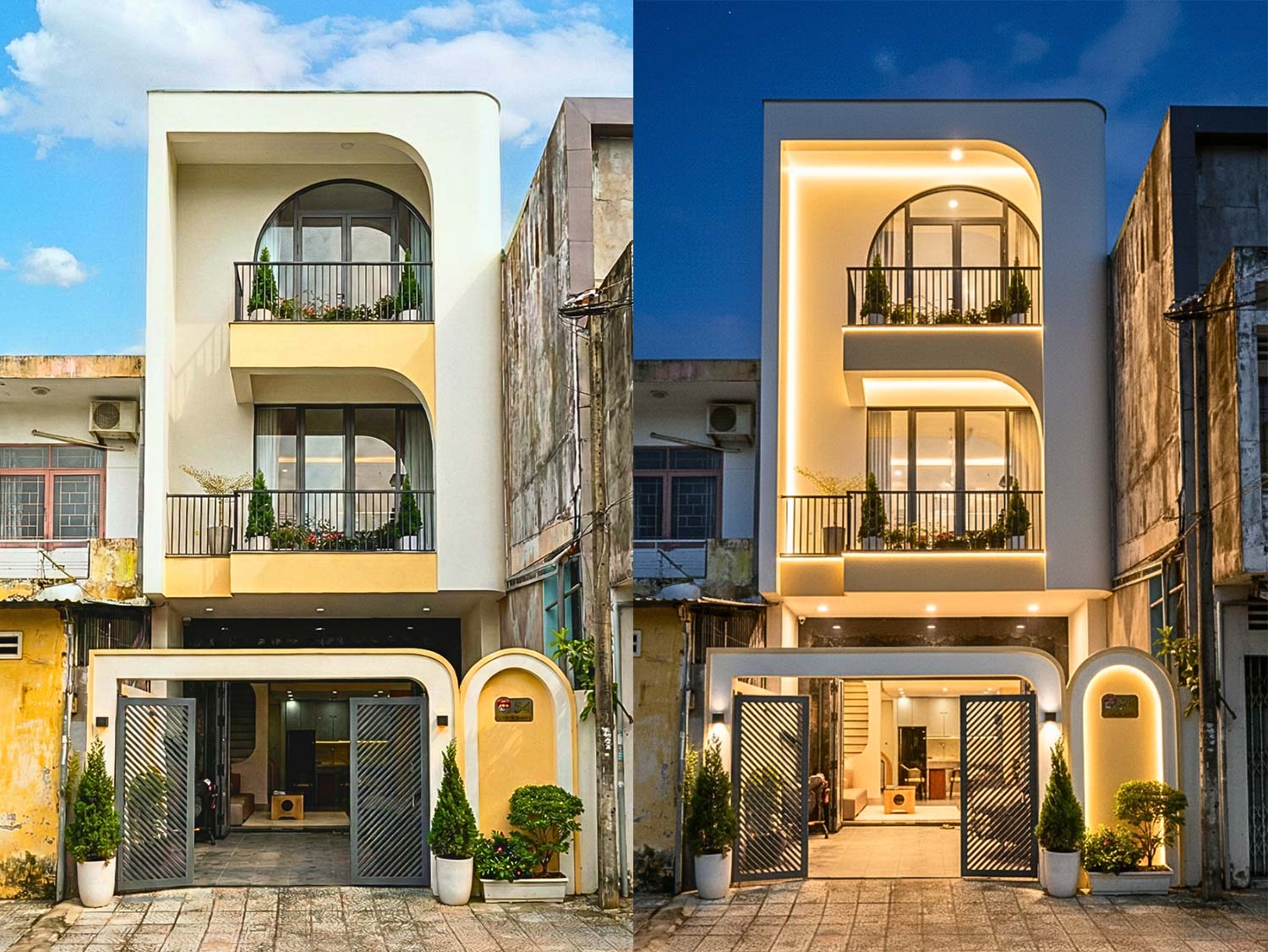 Hoàn thiện tổ ấm ấn tượng với những đường vòm cong