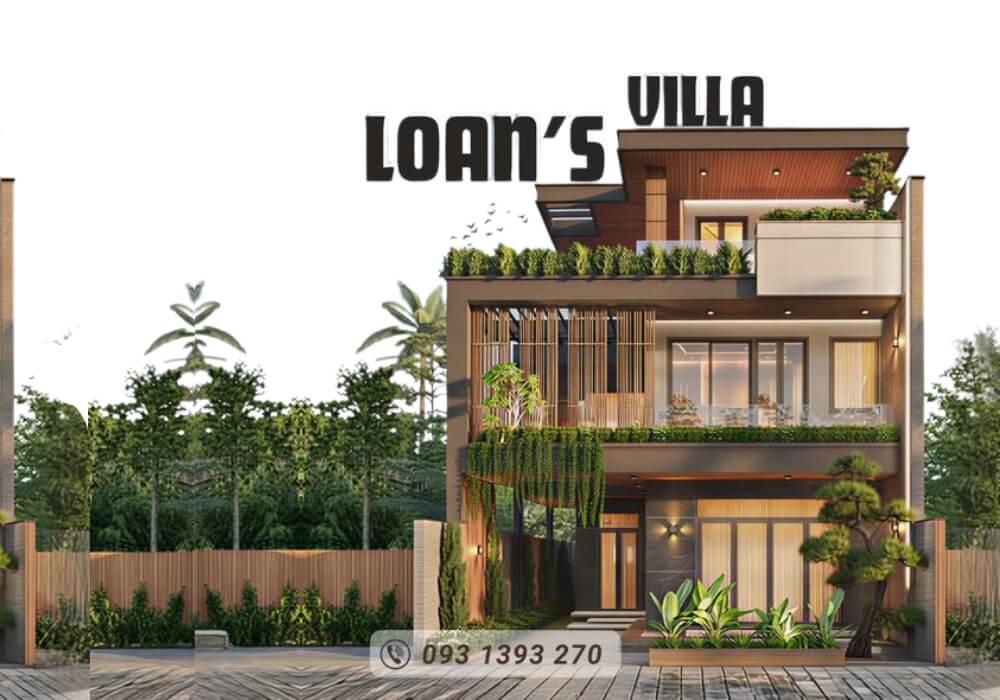 Sống chậm trong Villa 3 tầng cao cấp giữa phố