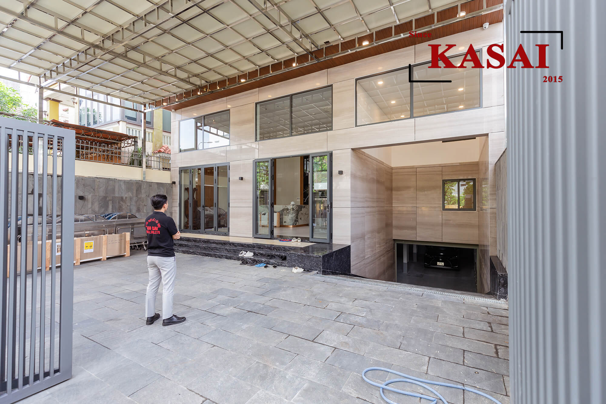 Tầng hầm bàn giao căn hộ cho thuê Đà Nẵng