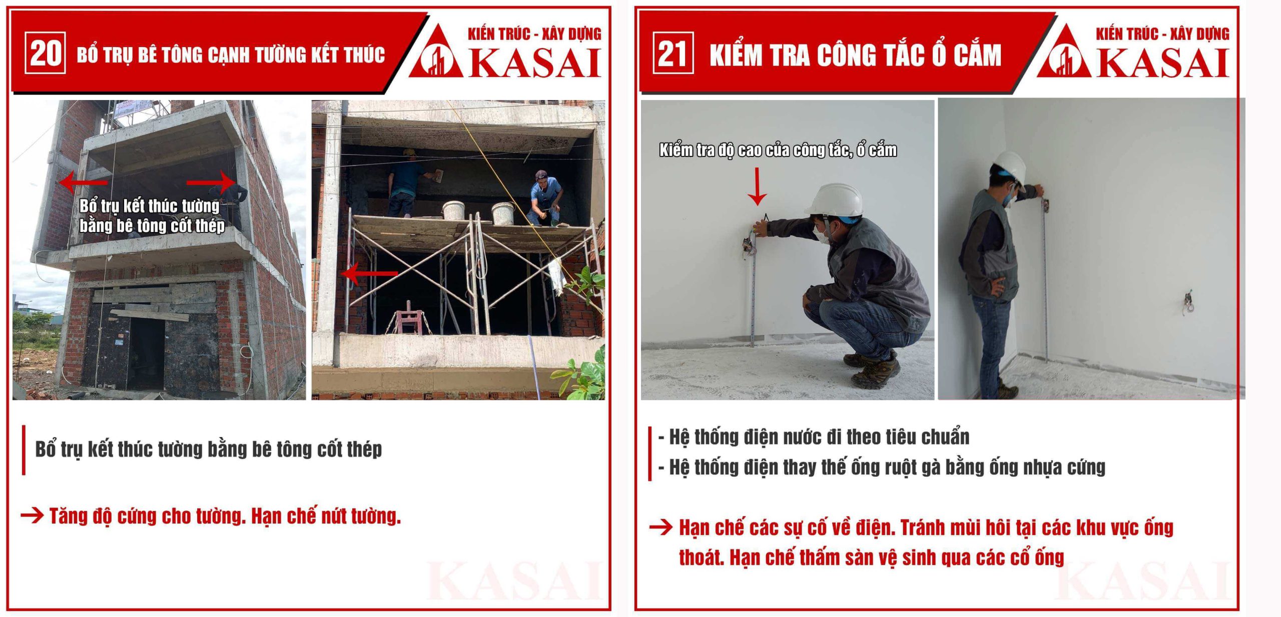 27 kinh nghiệm xây nhà của KASAI áp dụng trên toàn quốc