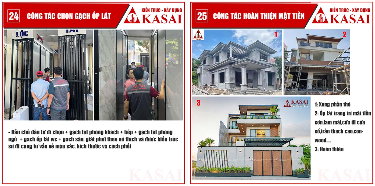 27 kinh nghiệm xây nhà của KASAI áp dụng trên toàn quốc