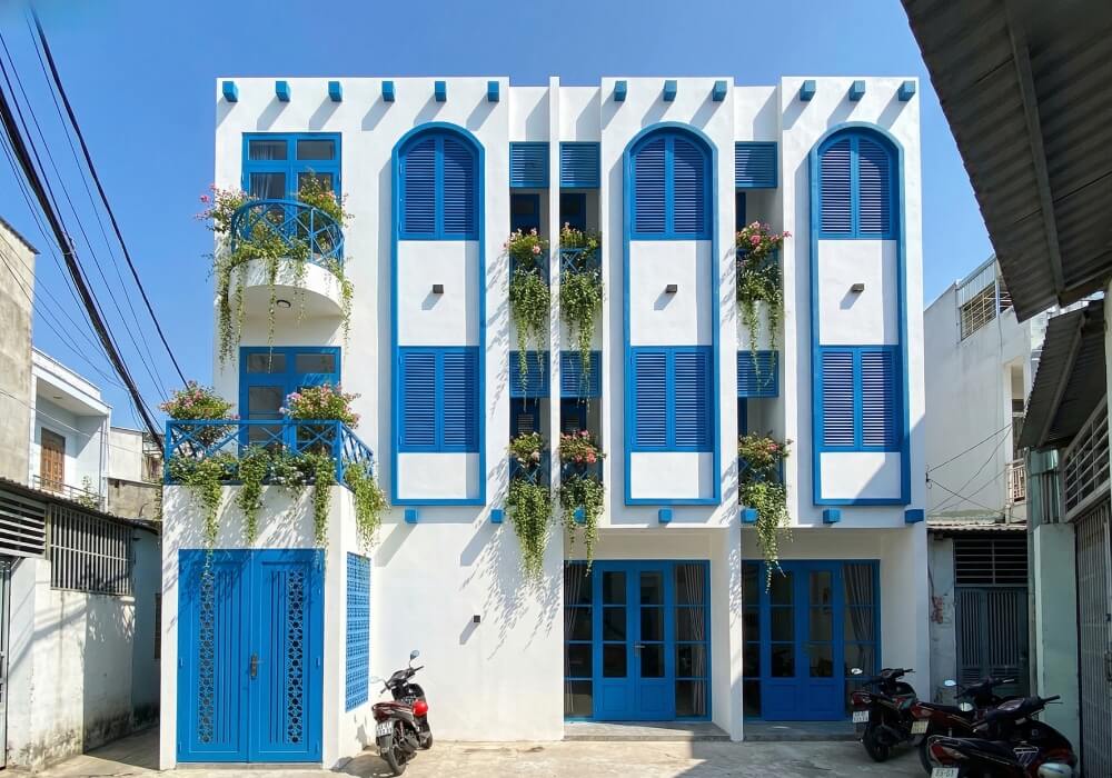 Căn hộ phong cách Santorini siêu hút mắt đảm bảo sinh lời