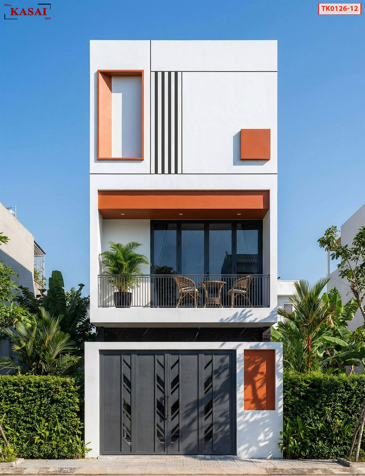 Mẫu nhà 5x18m 3 tầng đẹp