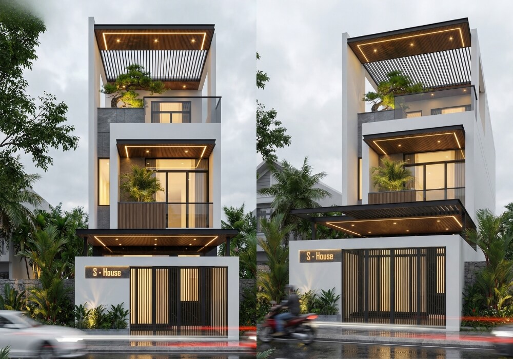 Nhà phố 5×20 phong cách tối giản, đẹp từ mọi góc nhìn