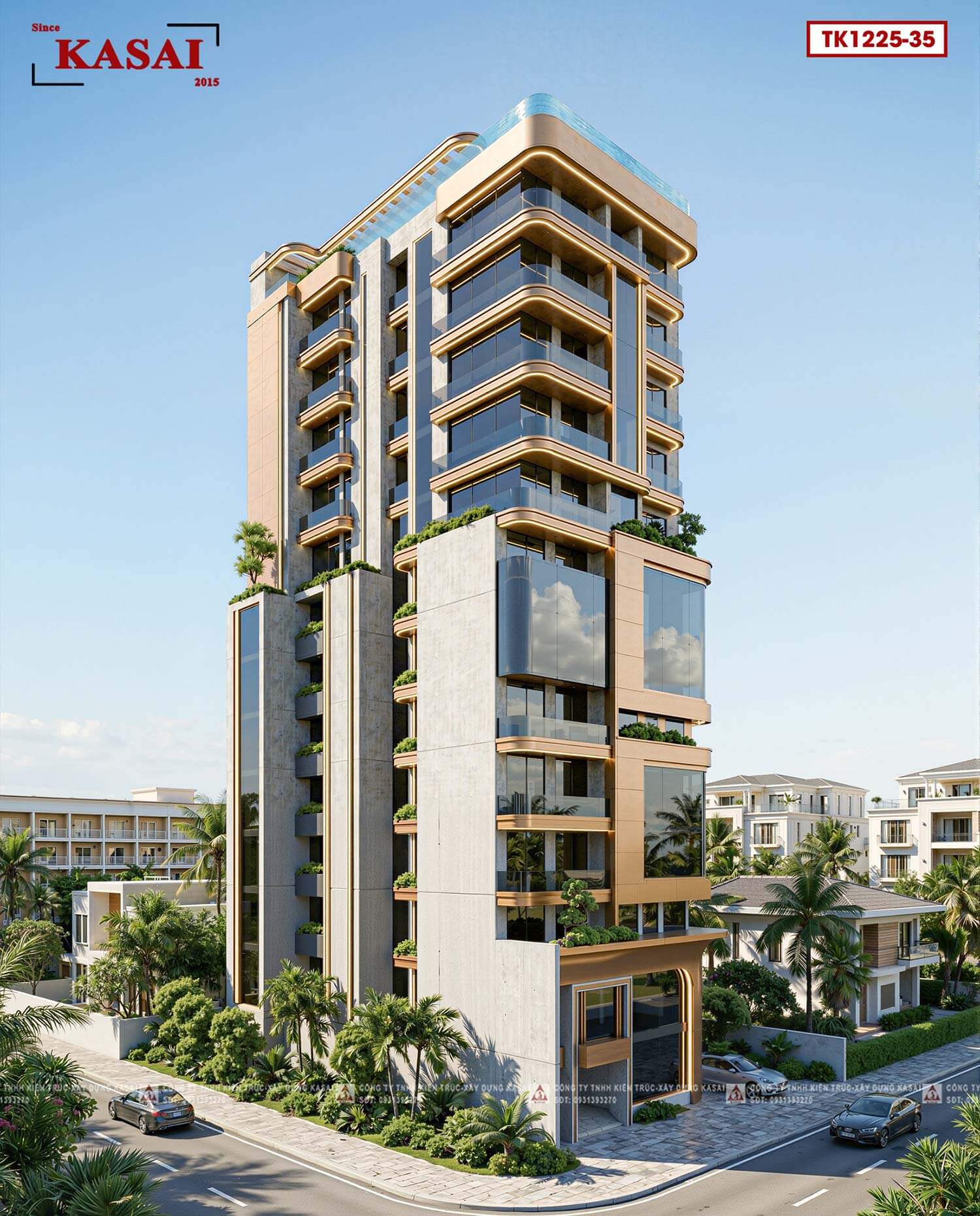 Khách sạn sang trọng 9 tầng