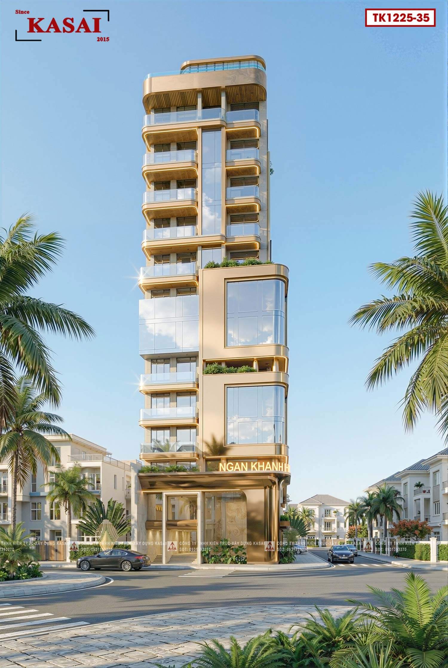 Khách sạn sang trọng 9 tầng