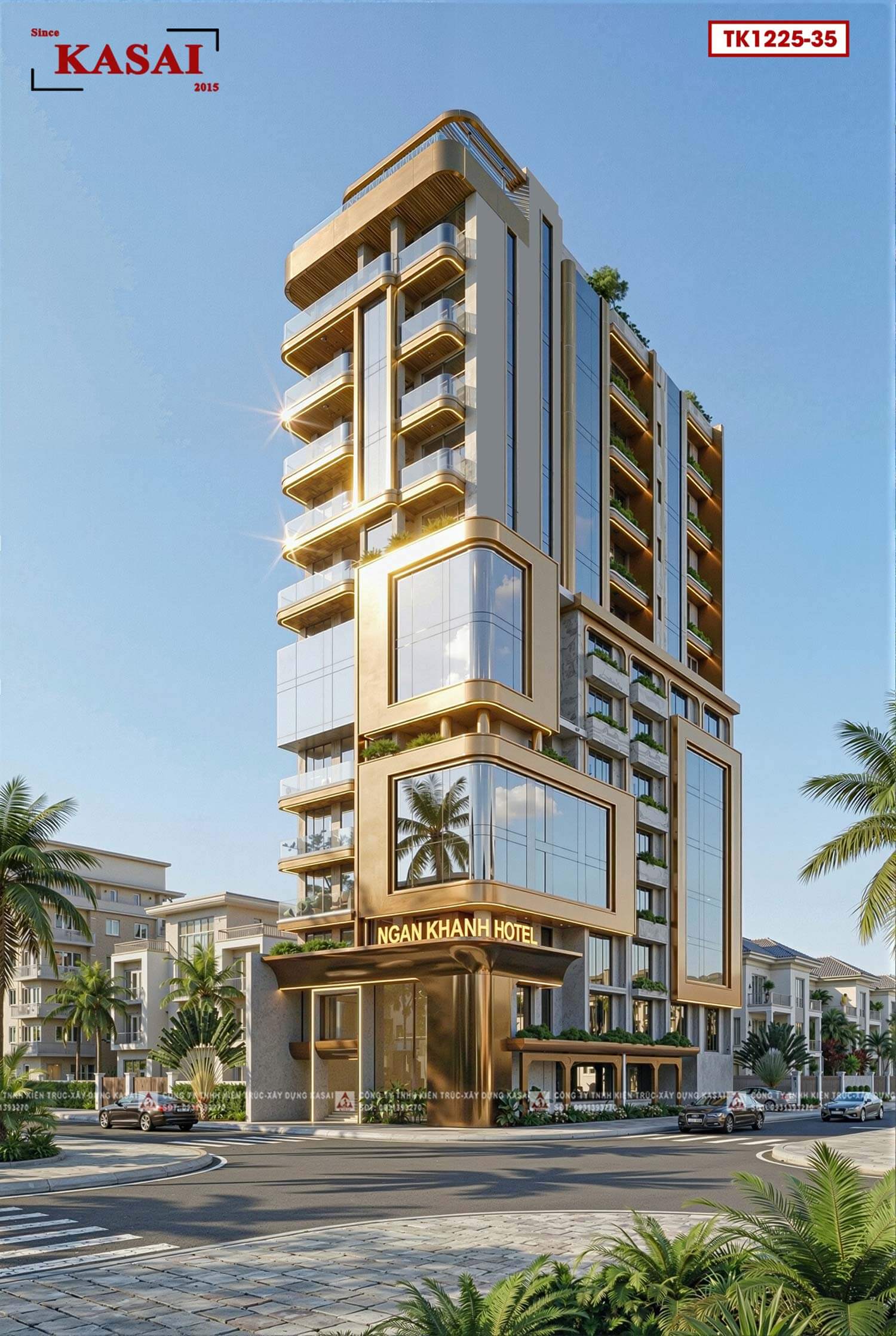 Khách sạn sang trọng 7 tầng