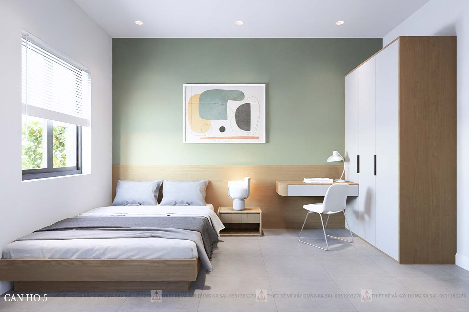 Căn hộ 9 tầng rực rỡ