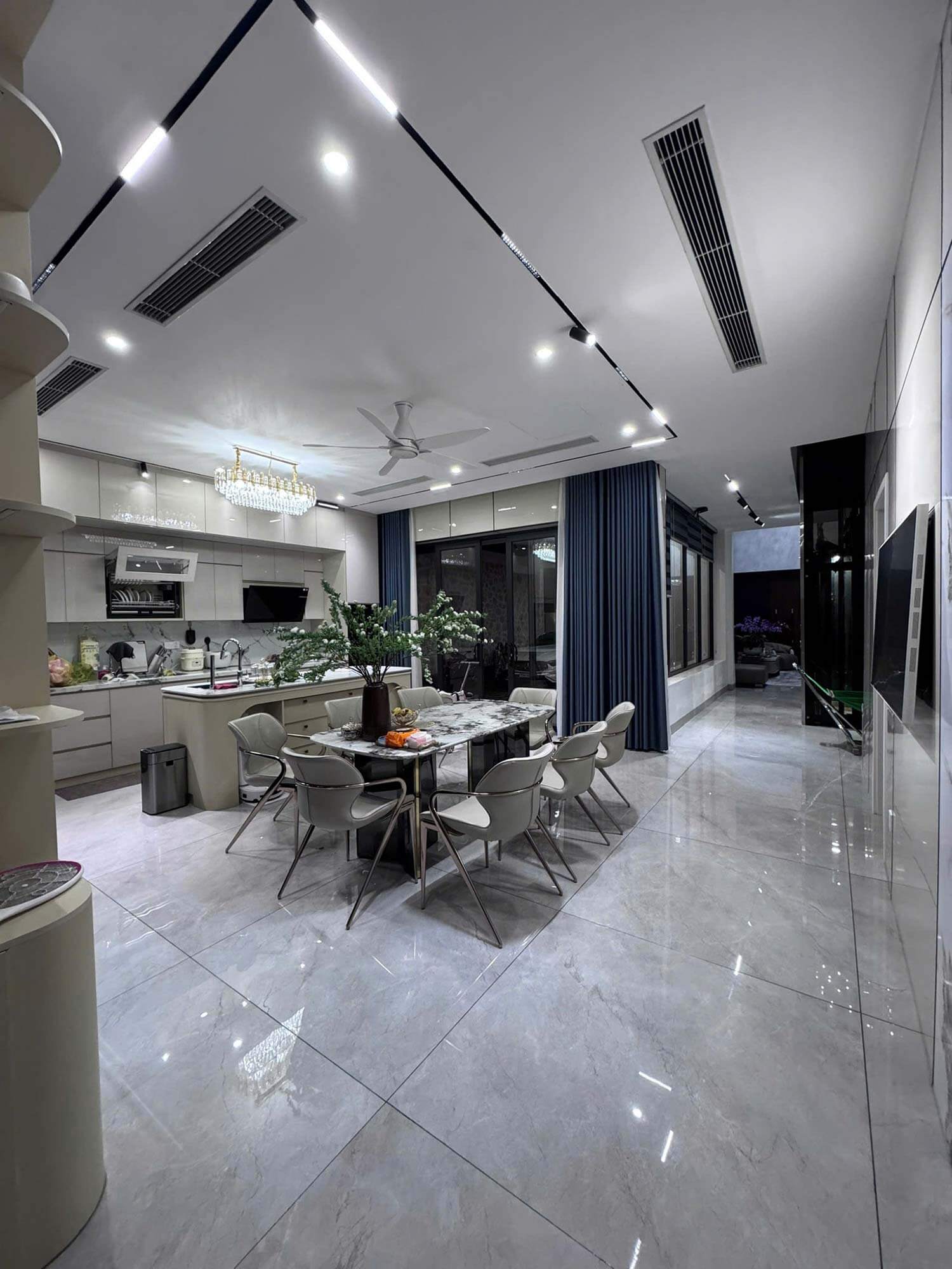 Phòng khách Villa sang trọng tại Quảng Bình