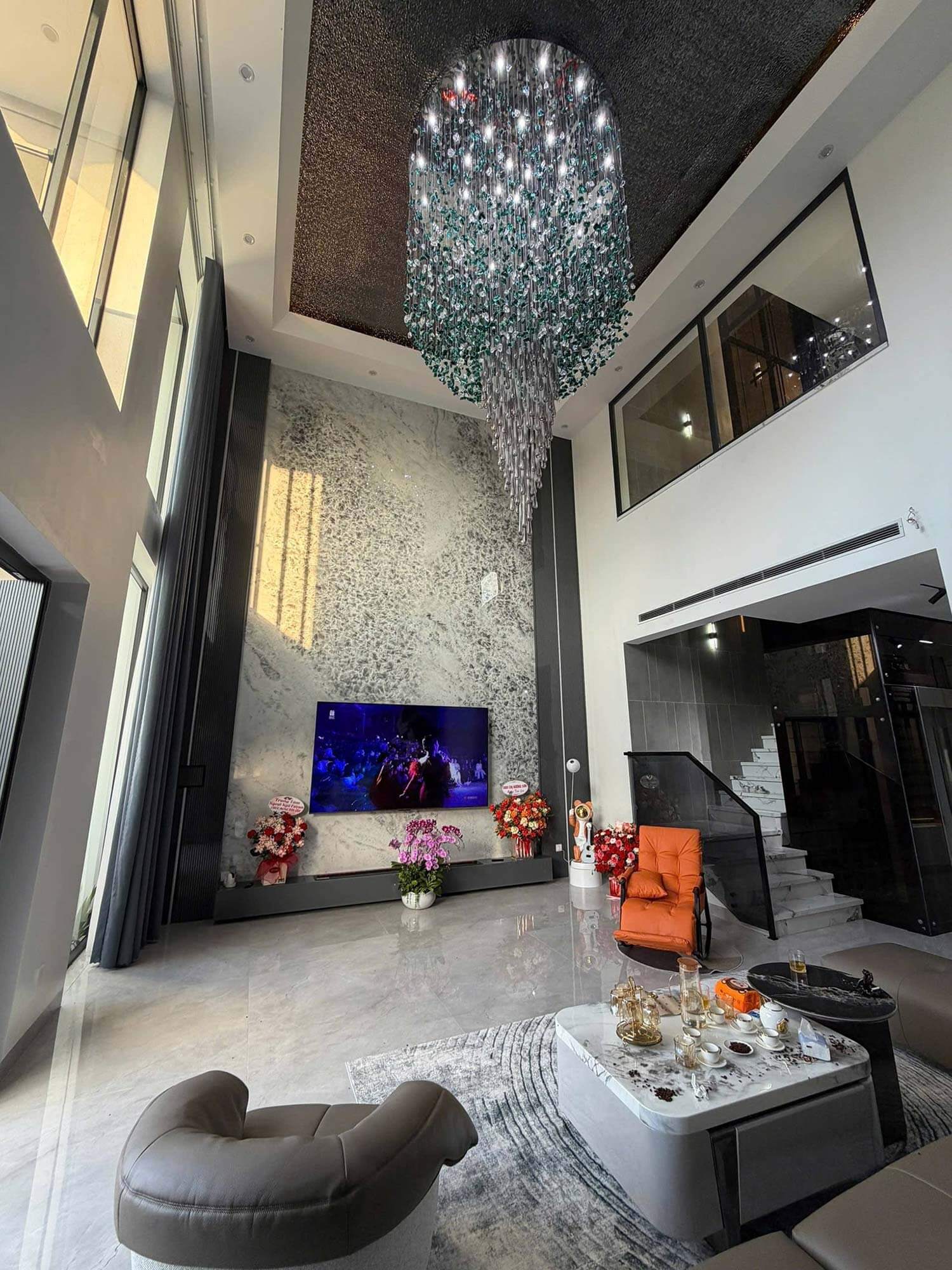 Phòng khách Villa sang trọng tại Quảng Bình