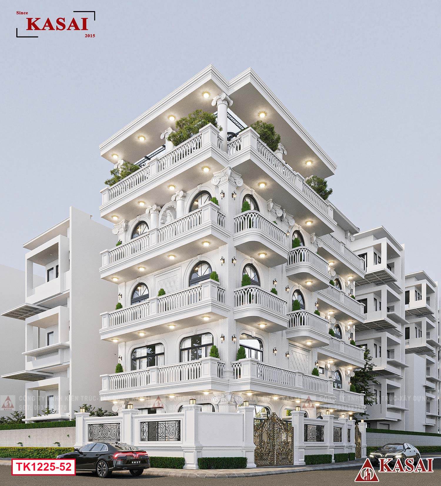 Thiết kế căn hộ phong cách tân cổ điển