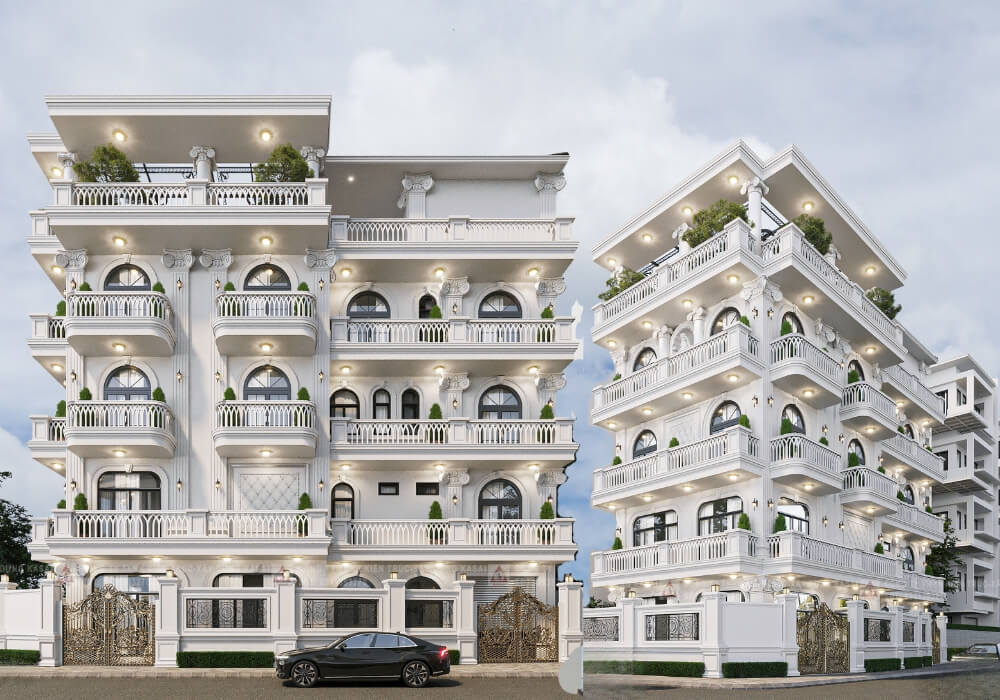 Thiết kế căn hộ phong cách tân cổ điển mang hơi thở quý tộc giữa phố