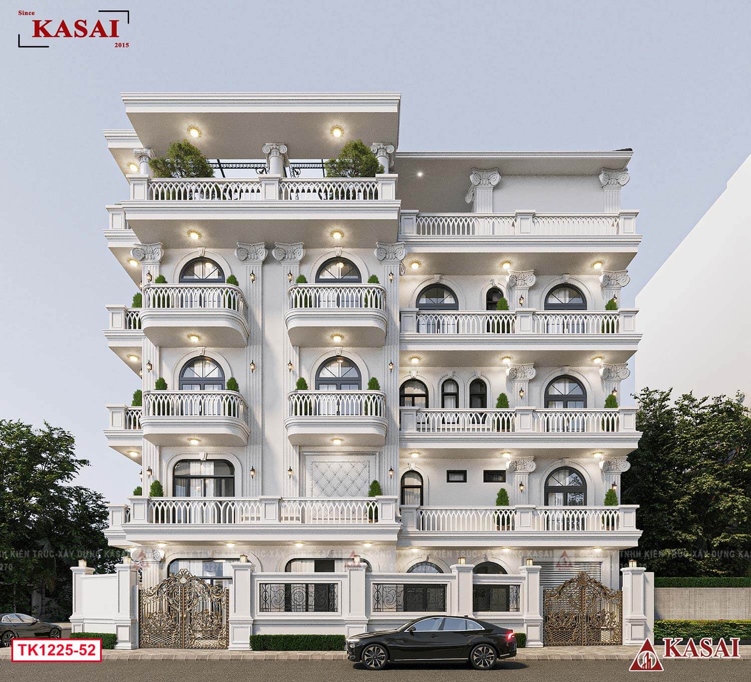 Thiết kế căn hộ phong cách tân cổ điển