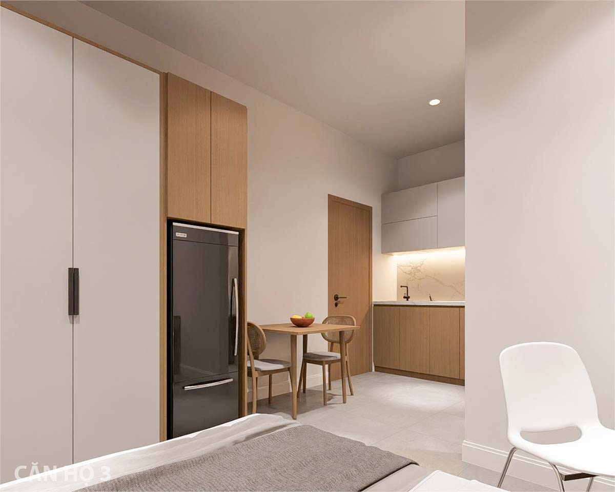 Thiết kế không gian xanh mát Đà Nẵng trong căn hộ phố