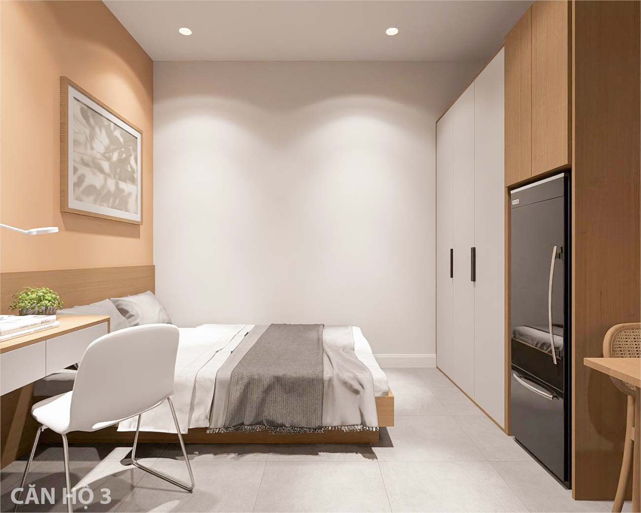 Thiết kế không gian xanh mát Đà Nẵng trong căn hộ phố