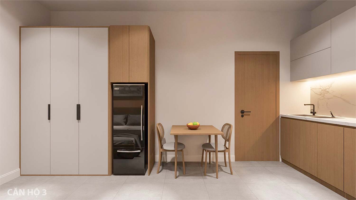 Thiết kế không gian xanh mát Đà Nẵng trong căn hộ phố