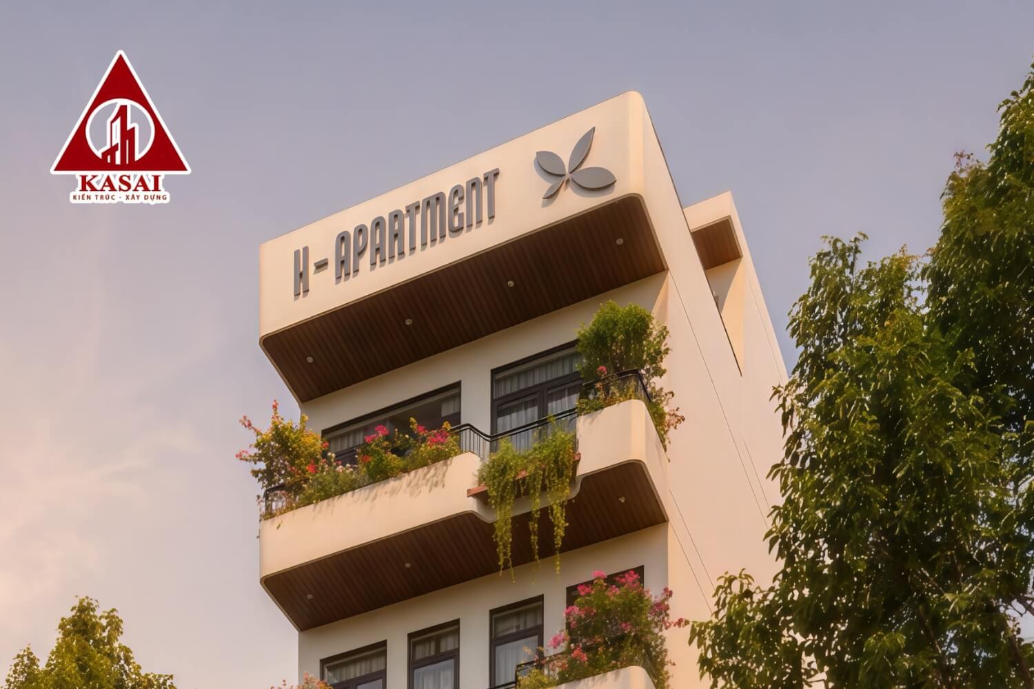 Thiết kế không gian xanh mát Đà Nẵng trong căn hộ phố