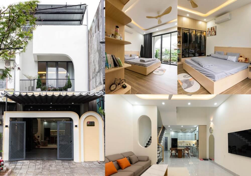 Hải’s House – Nhà 3 tầng hiện đại ấm cúng giữa phố xá nhộn nhịp