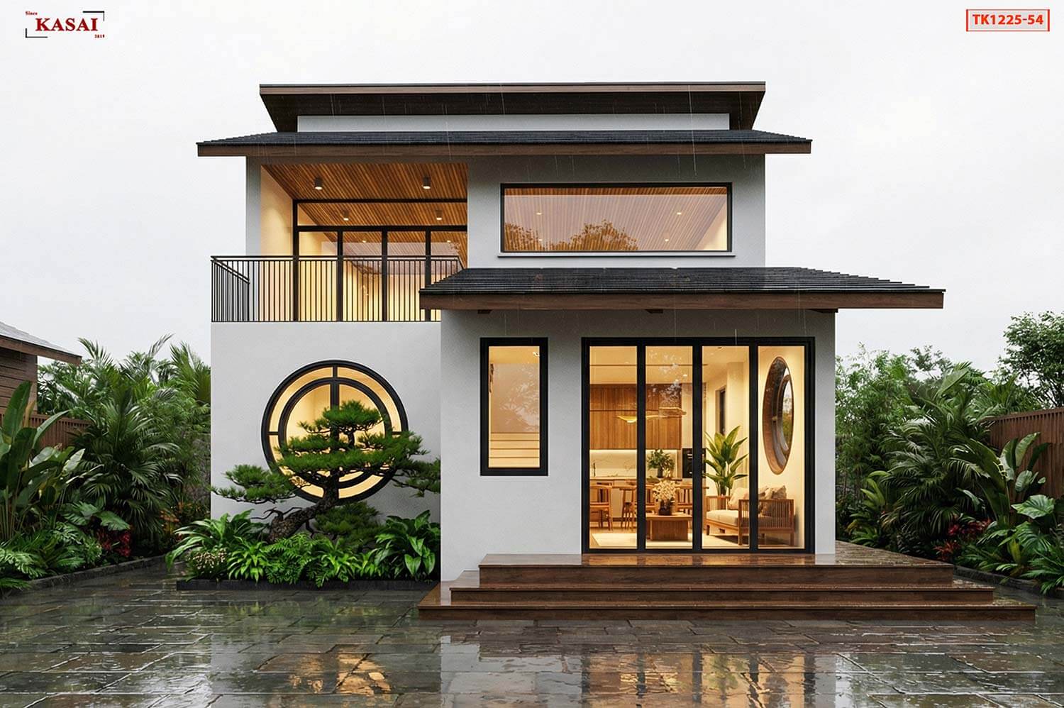 Nhà gác lửng 7x15m 2 tầng