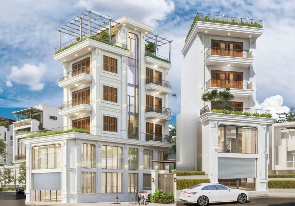 Nhà lô góc 2 mặt tiền sang – xịn – mịn đẹp mê mẩn