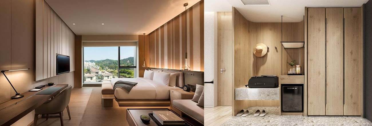 Phòng ngủ mẫu khách sạn 7 tầng