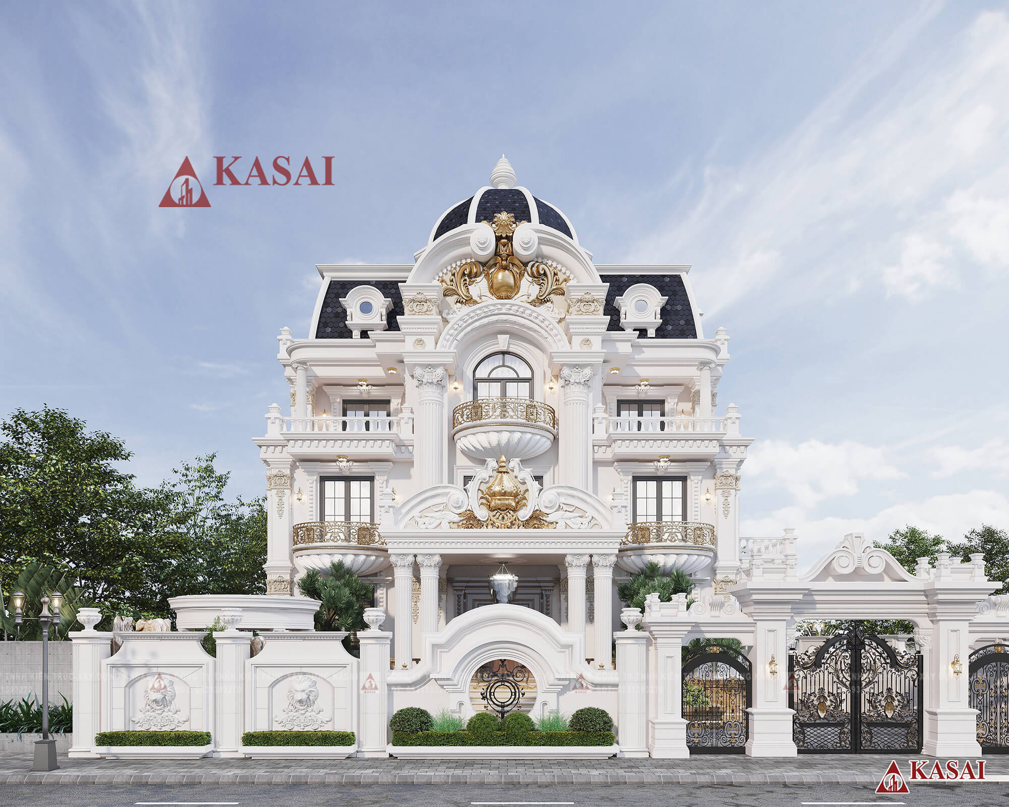 Biệt thự 5 tầng đẹp tại Đà Nẵng