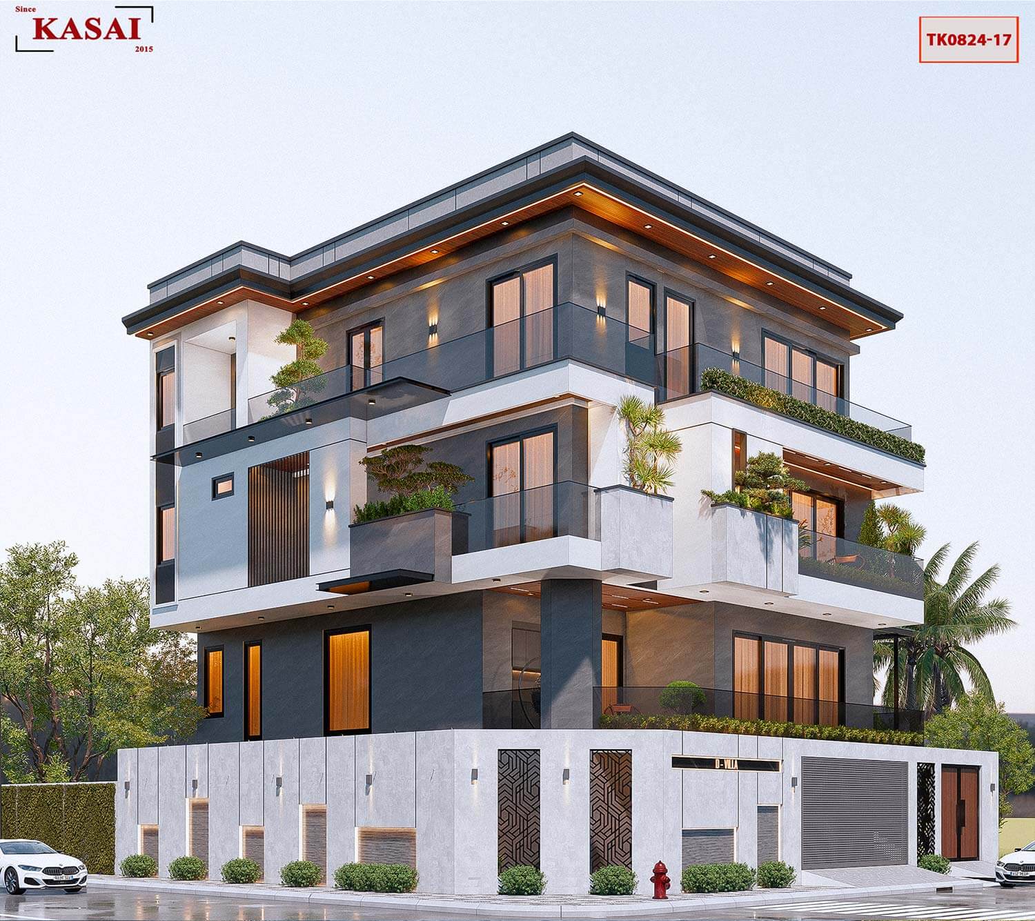 Biệt thự có tầng hầm Đà Nẵng