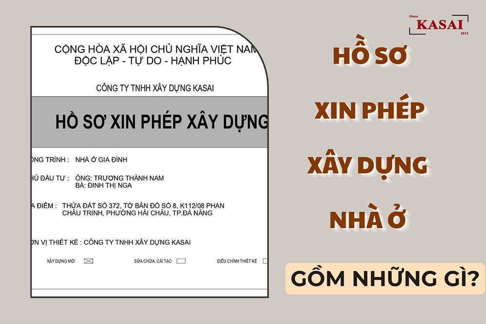 Hồ sơ xin giấy phép xây dựng nhà ở gồm những gì?