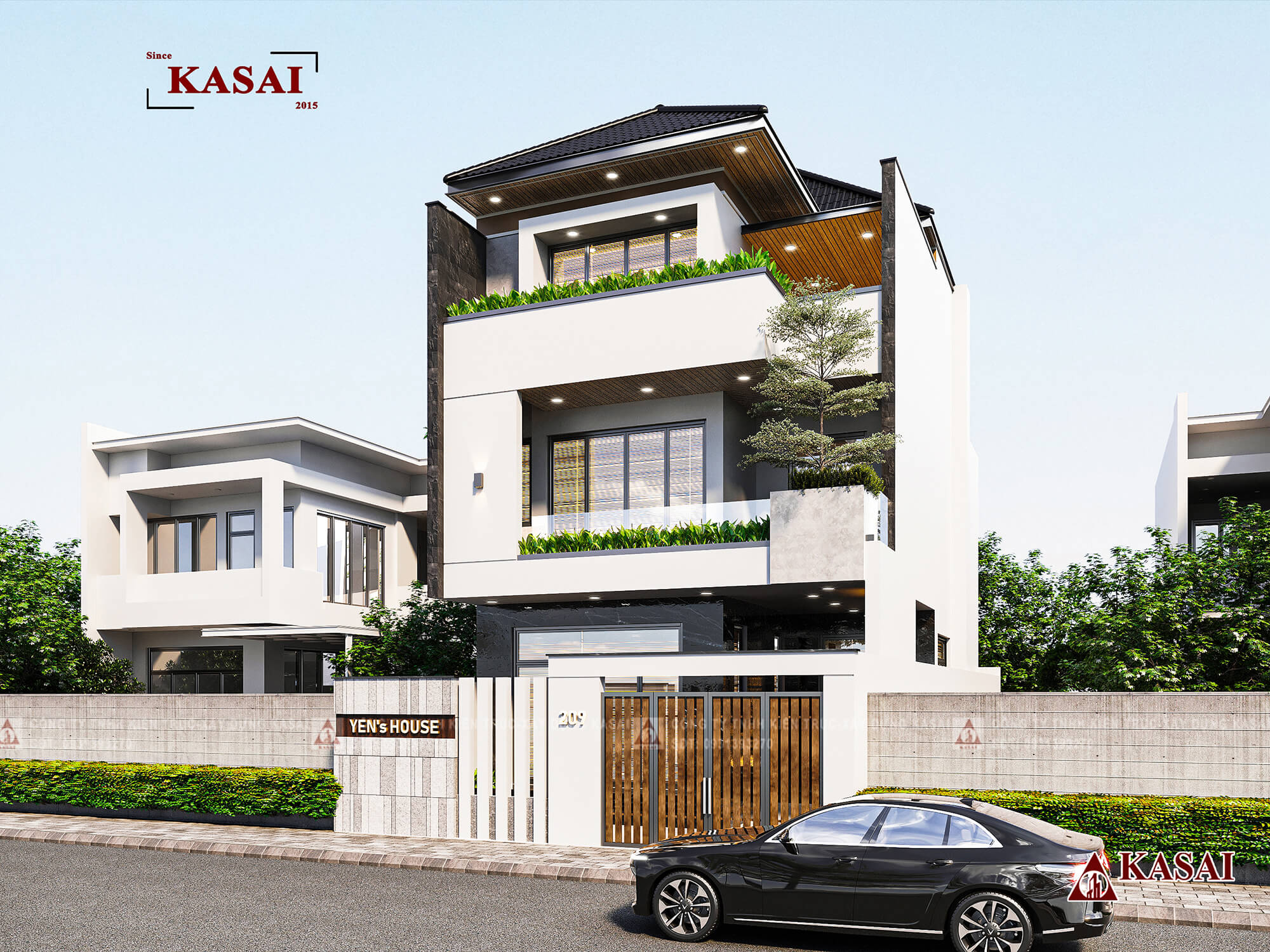 Biệt thự 3 tầng đẹp tại Đà Nẵng