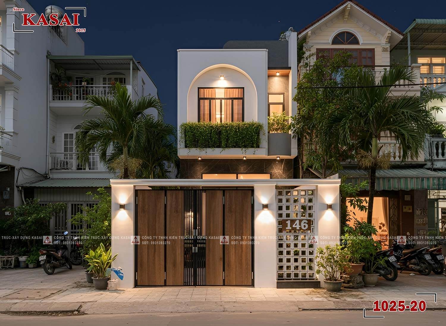 5x15m nhà 2 tầng 3 phòng ngủ 5x15