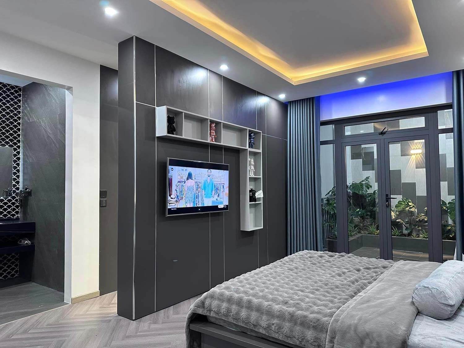 Phòng ngủ nhà 2 tầng Vu's House