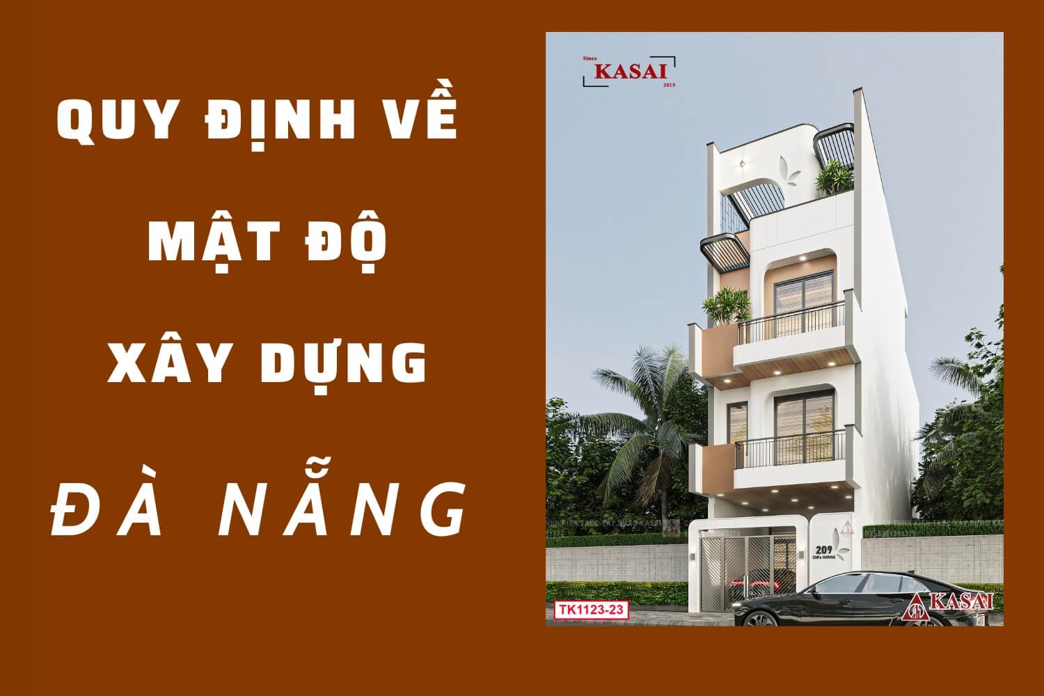Quy định mật độ xây dựng tại Đà Nẵng