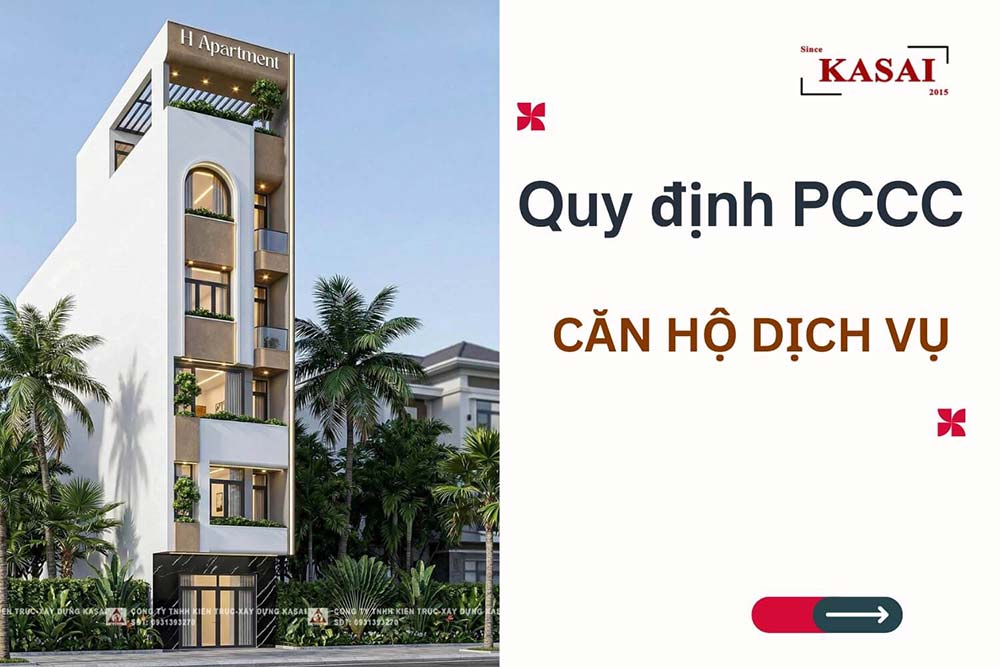 Quy định PCCC căn hộ dịch vụ