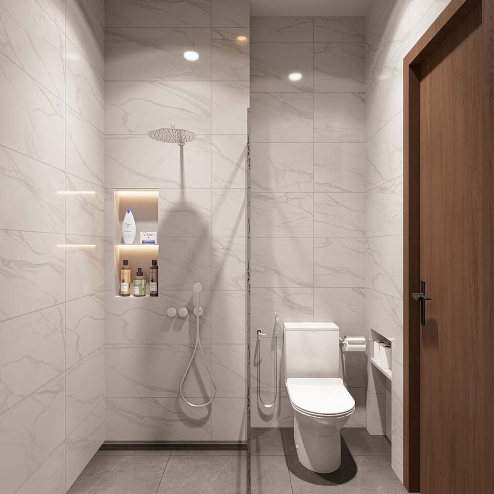 Thiết kế căn hộ cho thuê 6 tầng 5x24m