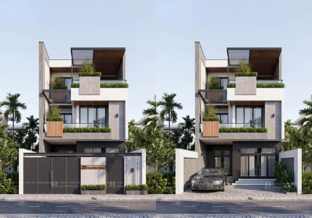 Mẫu nhà 7x18m đẹp 3 tầng đẹp xuất sắc vừa sang vừa đẳng cấp