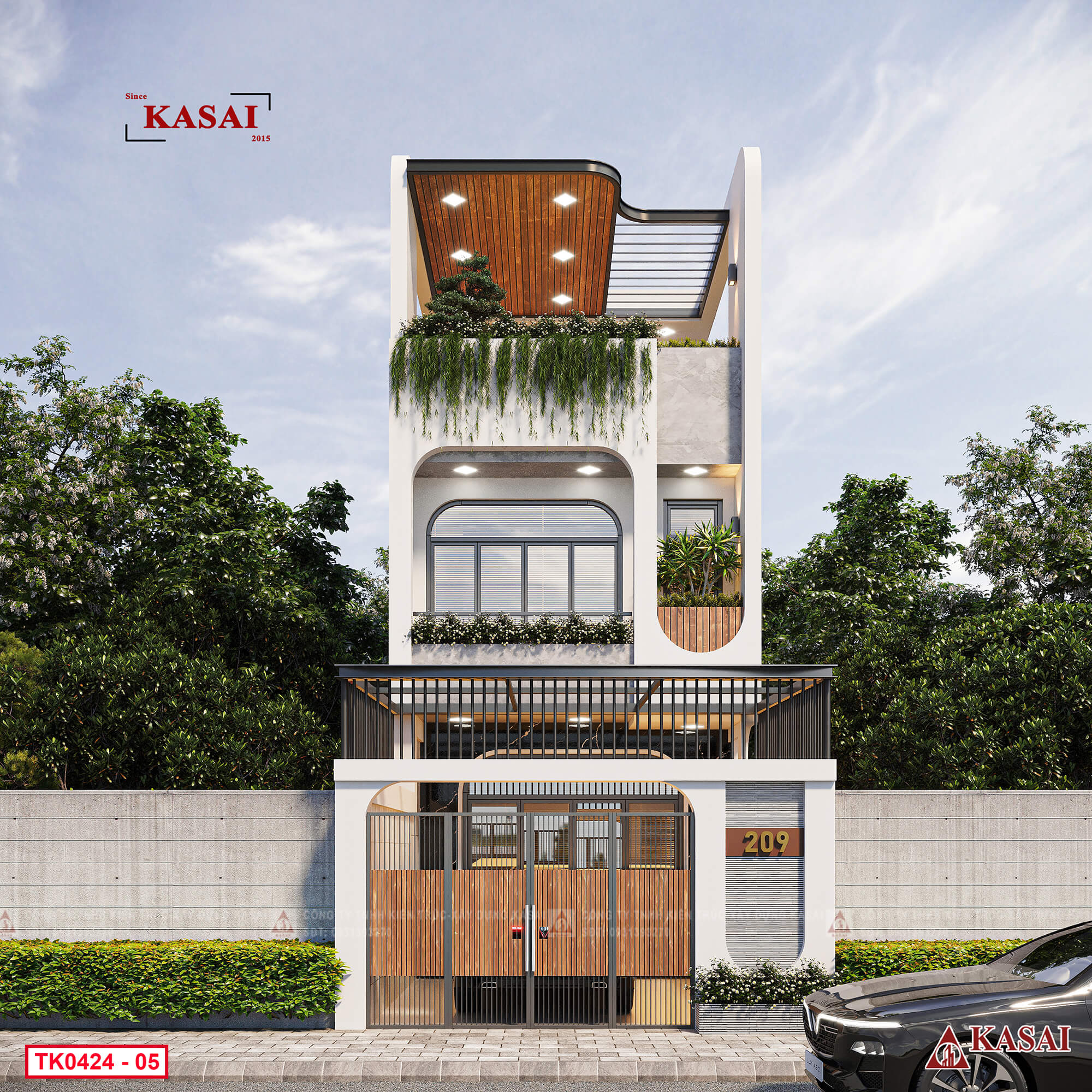 Thiết kế nhà phố Đà Nẵng đẹp