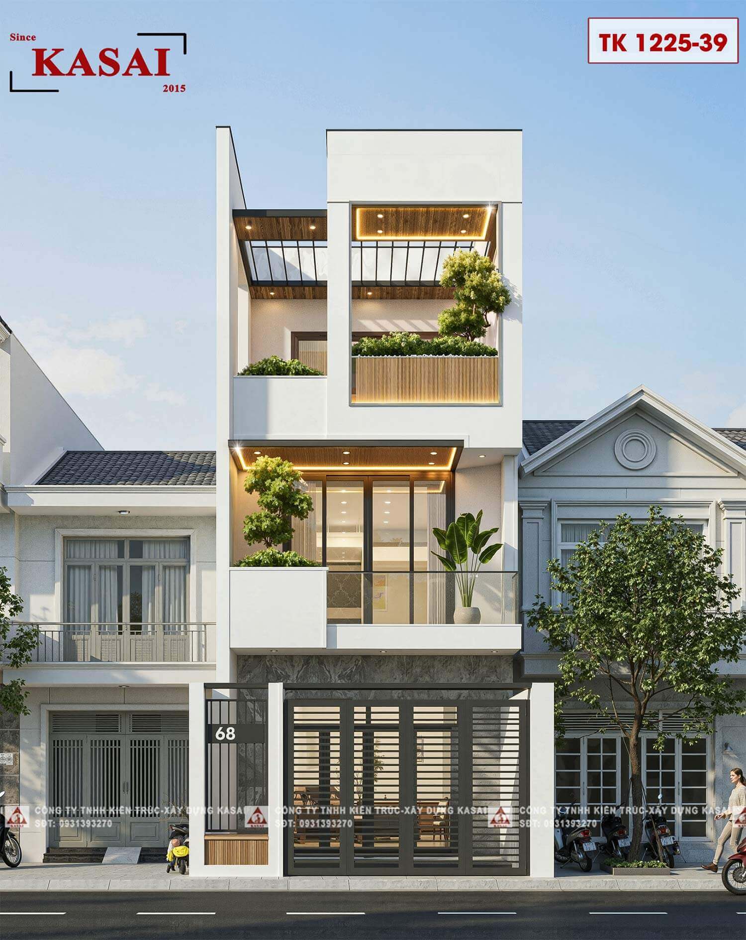 Thiết kế nhà phố Đà Nẵng đẹp