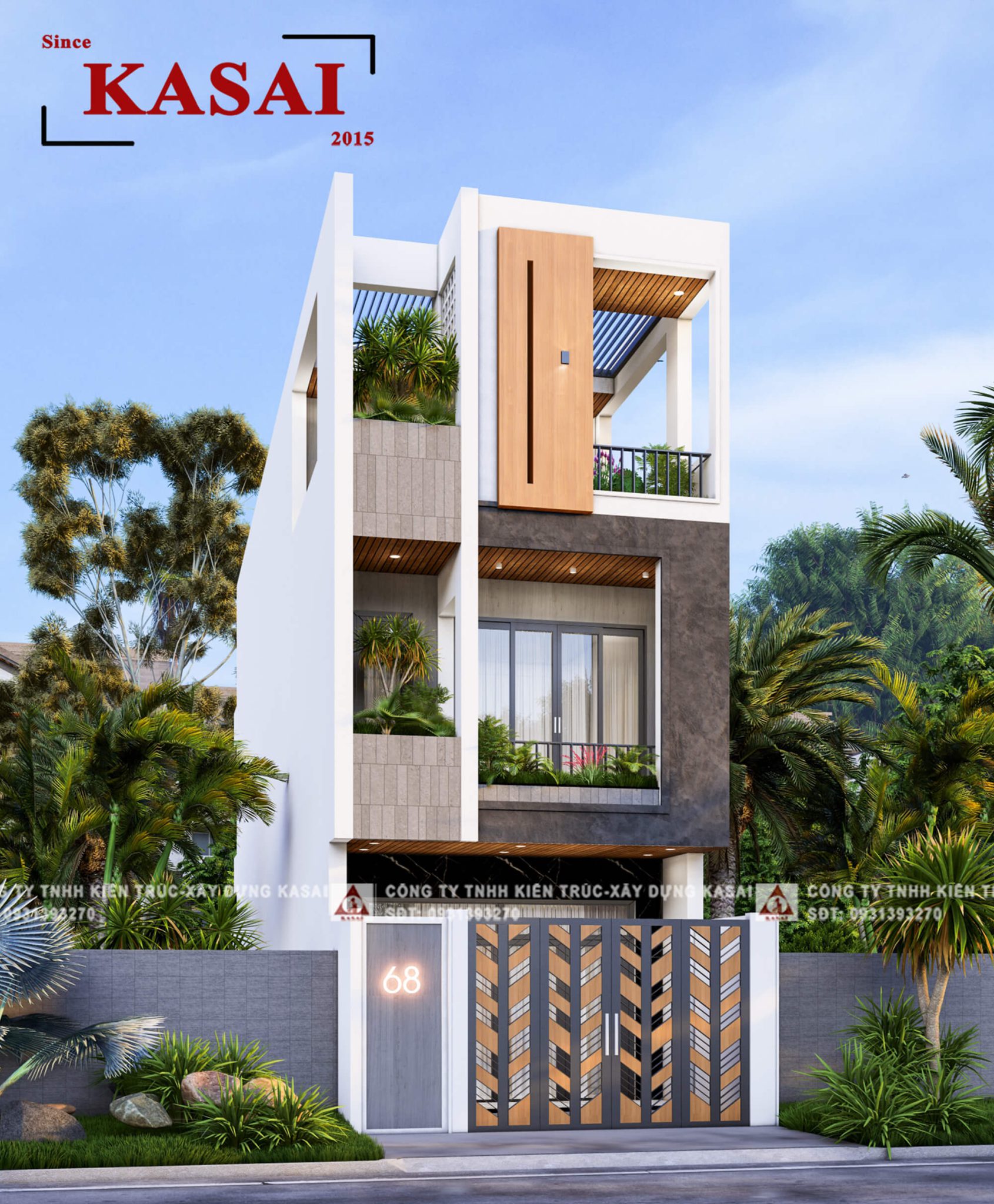 Thiết kế nhà phố Đà Nẵng đẹp