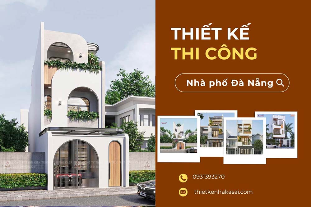 Thiết kế xây dựng nhà phố Đà Nẵng
