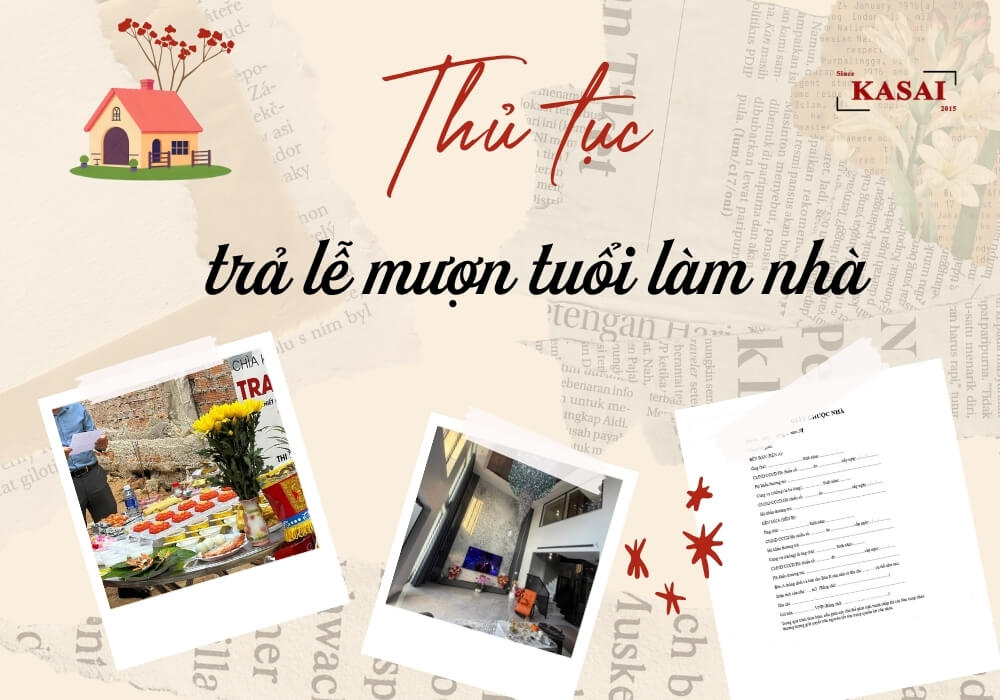Thủ tục trả lễ mượn tuổi làm nhà