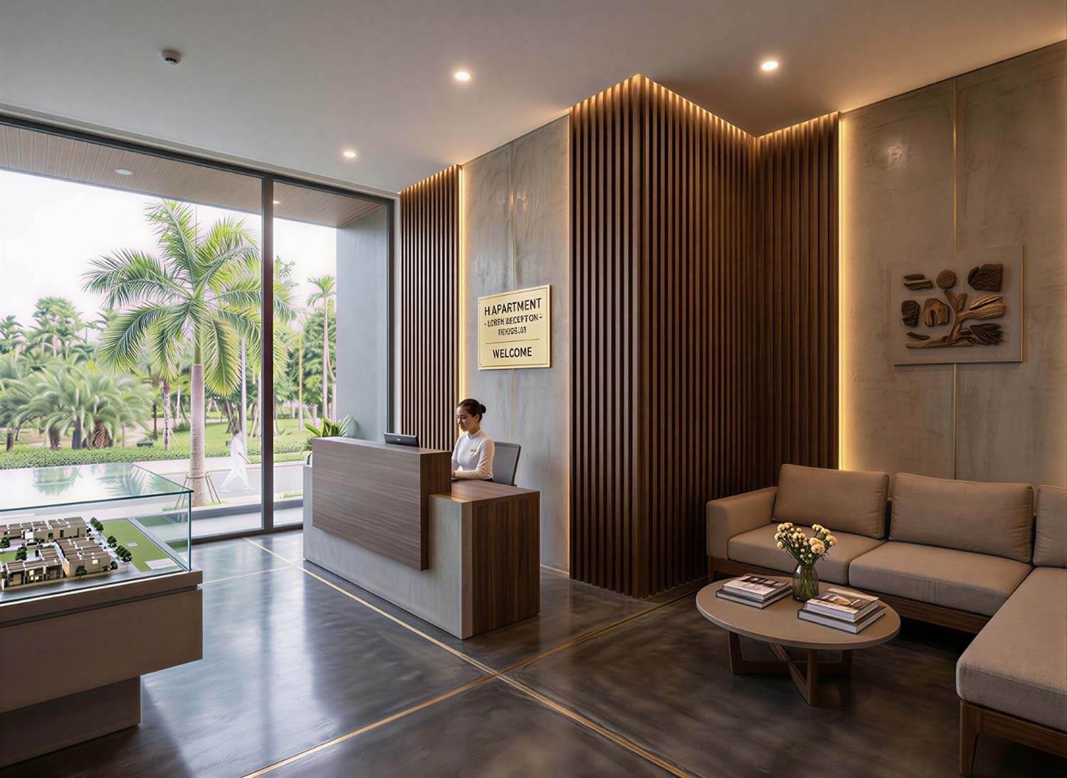 Mẫu căn hộ cho thuê 8 tầng