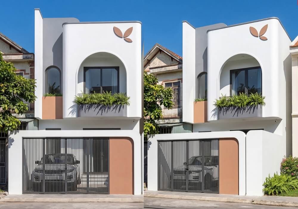 Nhà 2 tầng 6×20 3 phòng ngủ đẹp mê ly dẫn đầu xu hướng
